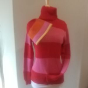 Isaac Mizrahi Turtle Neck and Cashmere Beanie